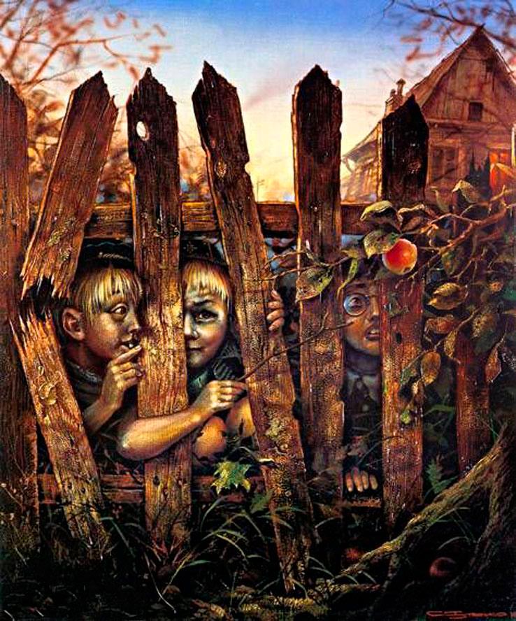 Яблочные воришки (Apple thieves), 1996