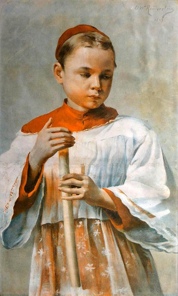 L'enfant de Choeur (Мальчик из церховного хора), 1893