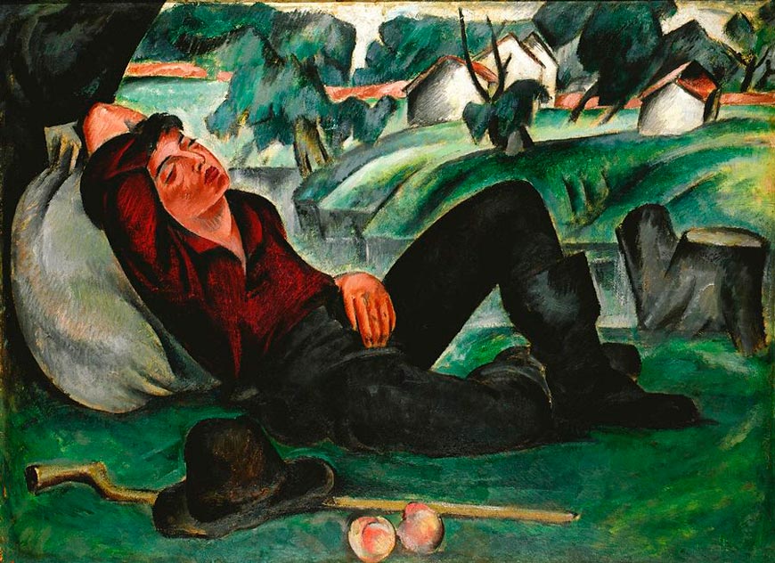 Спящий мальчик (Sleeping boy), 1911