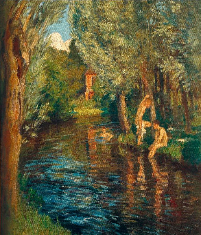 Boys Bathing in the Loire (Мальчики, купающиеся в Луаре), 1901