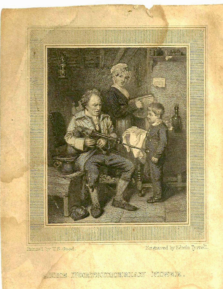 Northumbrian Piper (Нортумберлендский волынщик), c.1822