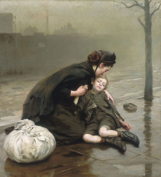 Homeless (Бездомные), 1890