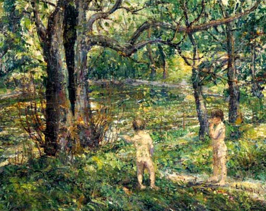 Swimming Pool in the Meadow (Пруд на лугу), 1932