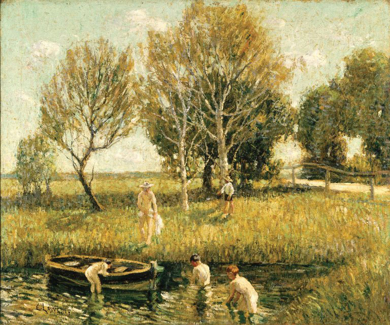 Boys Bathing (Купающиеся мальчики), 1908/10