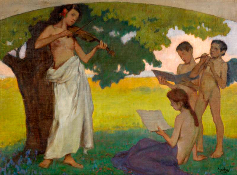 The Apotheosis of Music (Апофеоз музыки), c.1900