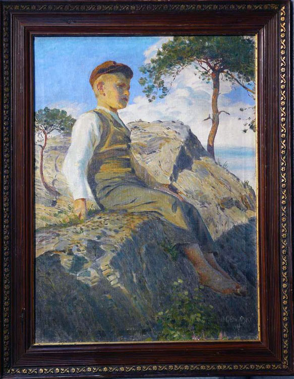 Rastender Bub (Уцепившийся мальчик), 1904