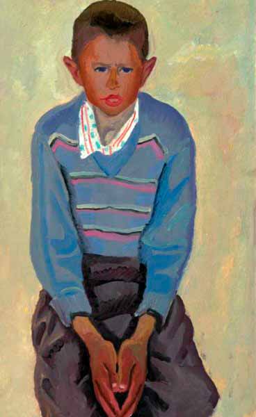 Сидящий мальчик (Sitting boy), 1963