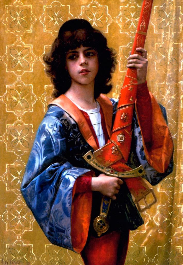 Jeune page en costume florentin (Юный паж в флорентийском костюме), 1881