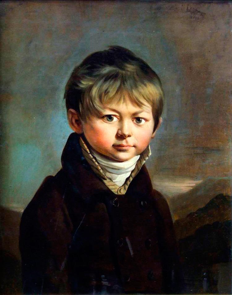 Bildnis eines Knaben (Портрет мальчика), c.1820