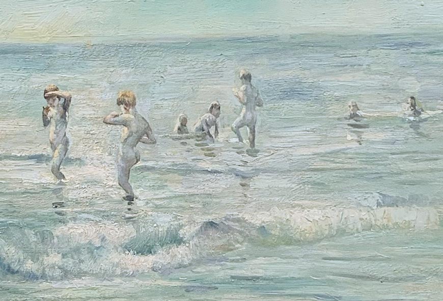 Badende drenge, Skagen beach (Купающиеся мальчики, побережье Скагена), 1892