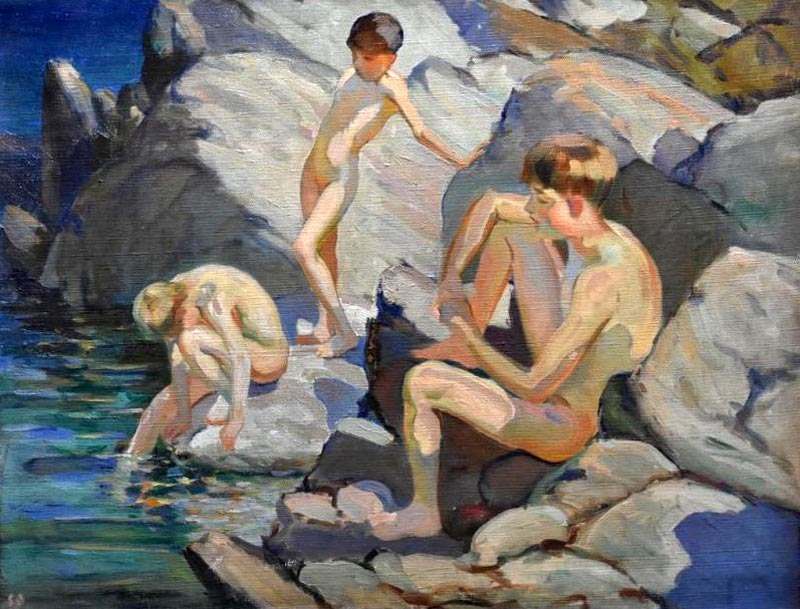 By the Mediterranean (В Средиземноморье), 1904-1910