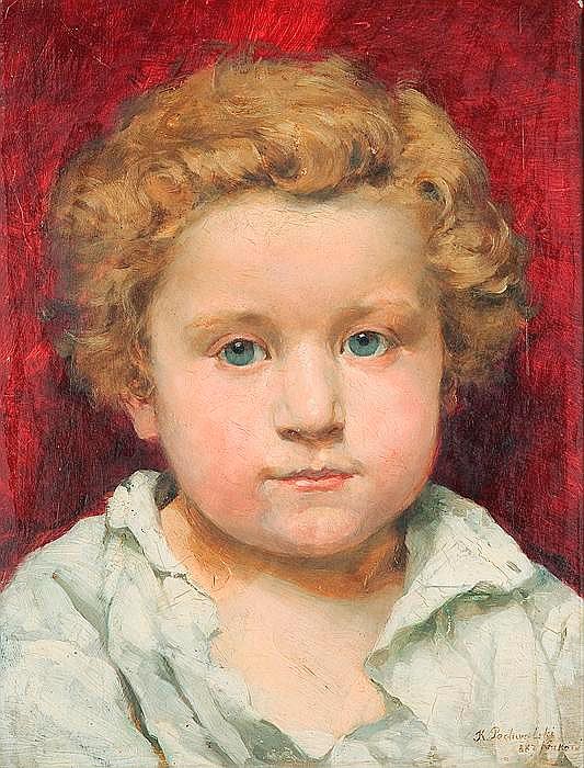 Light-Haired Child (Светловолосый мальчик), 1887