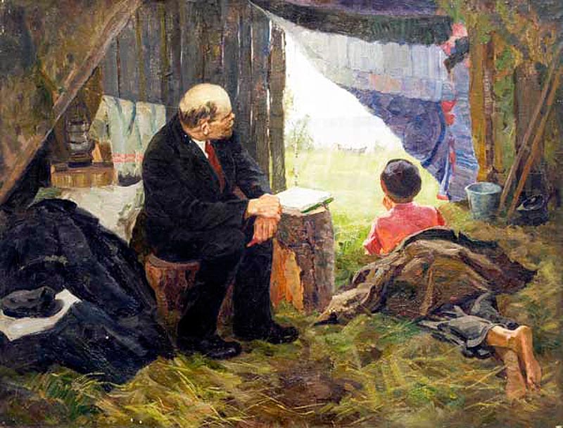 Ленин в Разливе (Lenin in Razliv), 1953