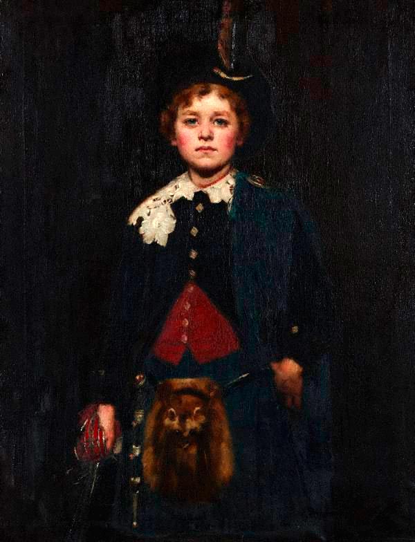 Louis Buvelot Esson aged ten (Луи Бювело Эссон в десять лет), 1888