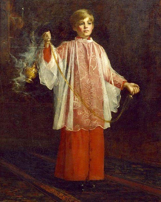 The acolyte (Алтарник), 1889