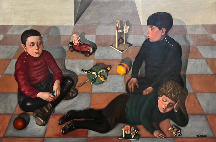 Bambini che giocano (Играющие дети), 1925