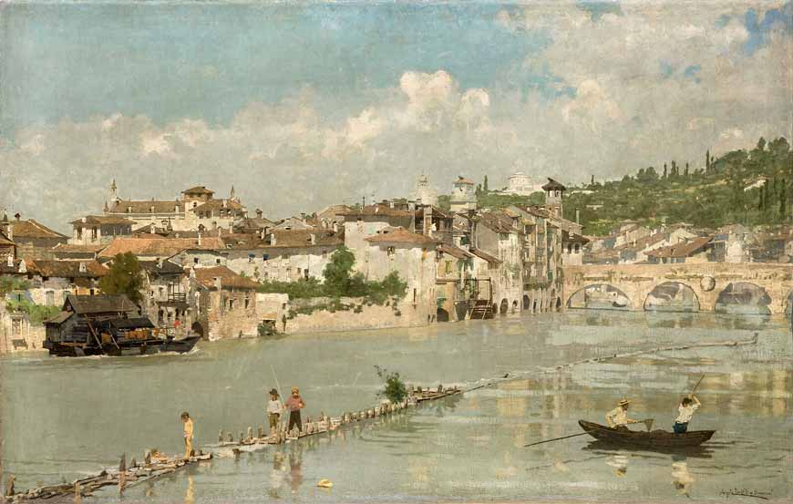 Pescatori di sabbia o Verona (Песчаные рыбаки или Верона), c.1884