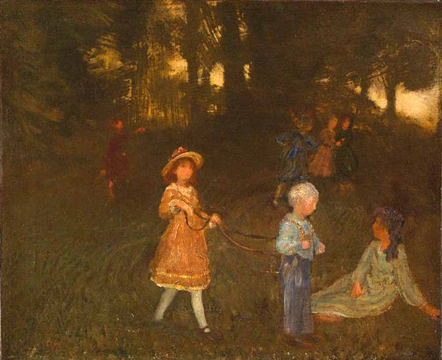 Children Playing (Играющие дети), c.1896