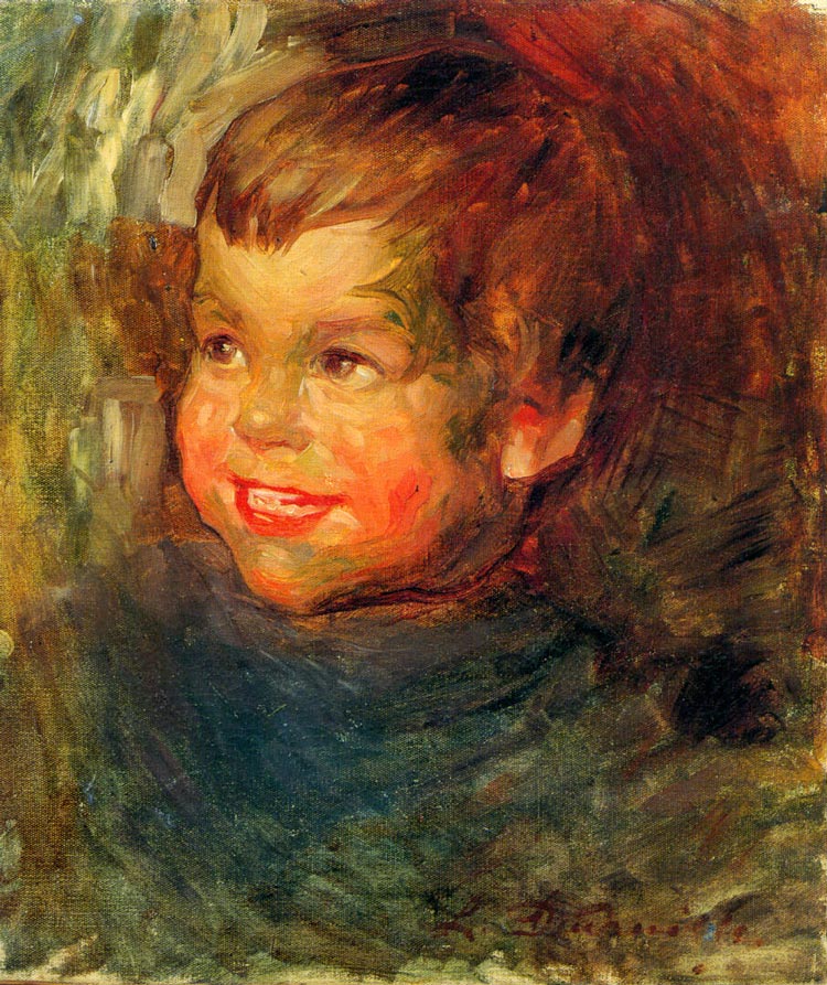 Volto di ragazzo (Лицо мальчика), 1910