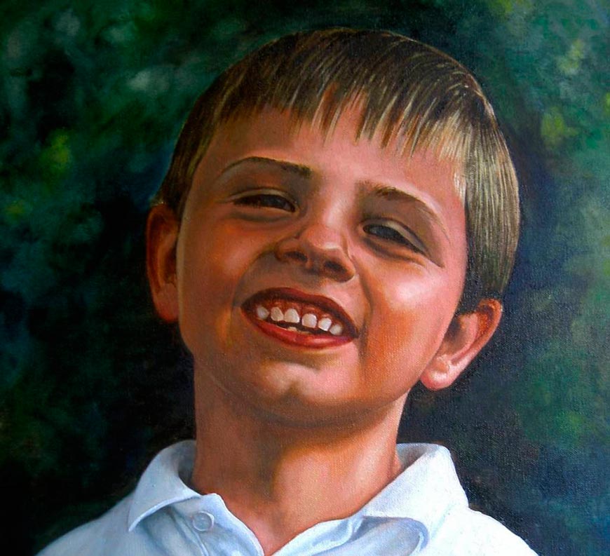 Retrato de niño ingles (Портрет английского мальчика), 2008