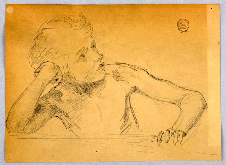 Figure study / Boy (Эскиз фигуры / Мальчик), 1893-1894