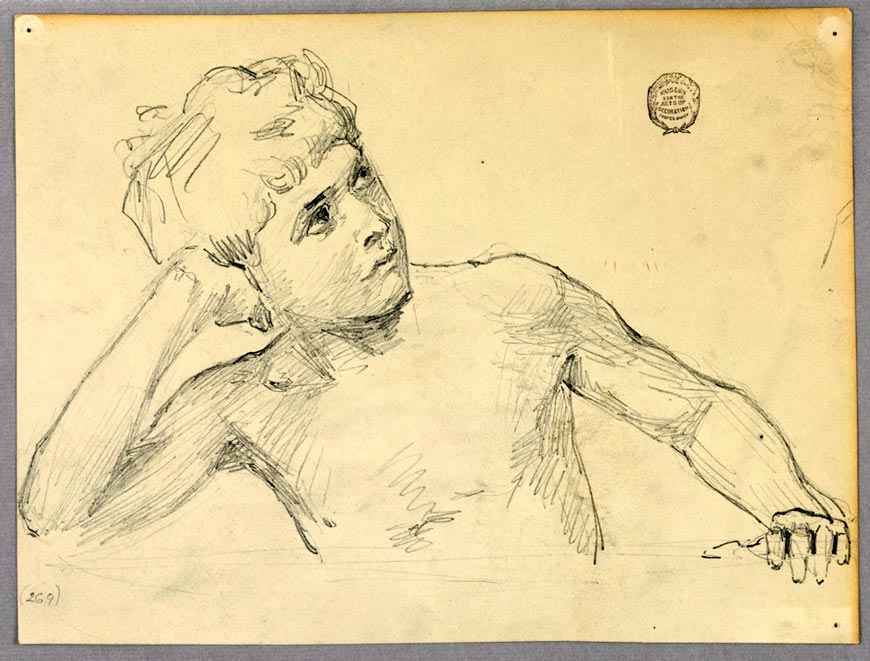 Figure study / Boy (Эскиз фигуры / Мальчик), 1893-1894