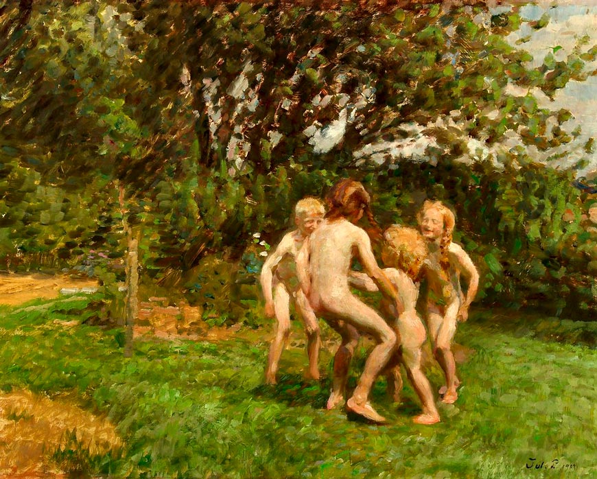 Runddans i Graested (Хоровод в Грестеде), 1909