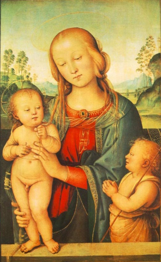 Madonna with Child and Little St John (Мадонна с младенцем и маленьким Св. Иоанном Крестителем)