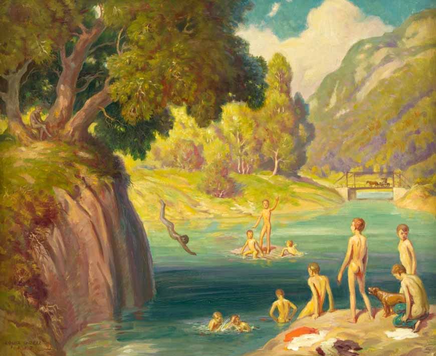 The swimming hole (Место для купания), 1953