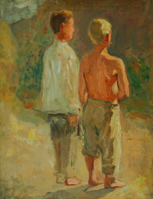 Беспризорники (Homeless children), 1943