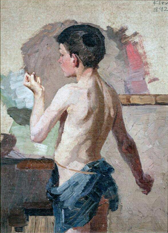 Half Nude of a Boy (Полуобнаженный мальчик), 1892