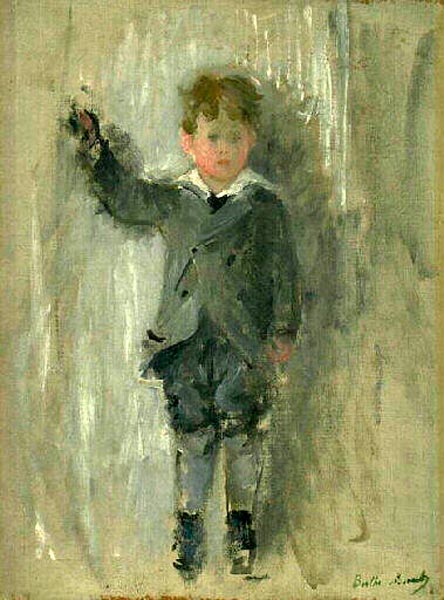 Le neveu de Berthe Morisot (Племянник Берты Морисо), 1876