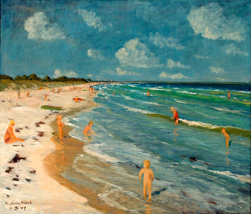 Falsterbo strand (Пляж Фальстербо), 1947