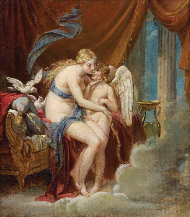 Vénus embrassant l’Amour (Венера в объятиях Любви/Амура), 1810-1815