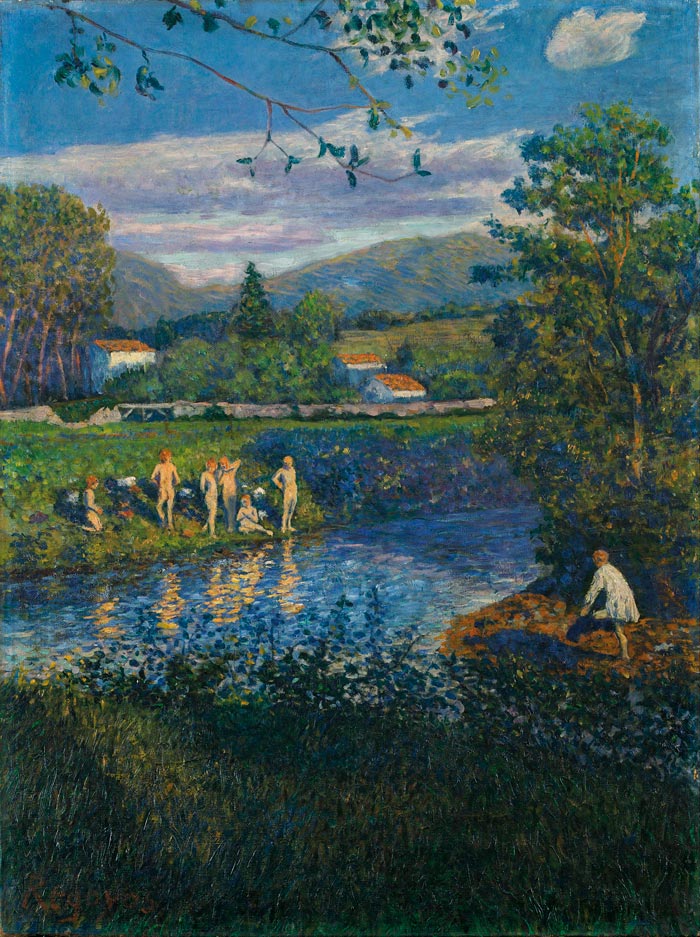 Bathing in Rentería (Купание в Рентерии), 1900