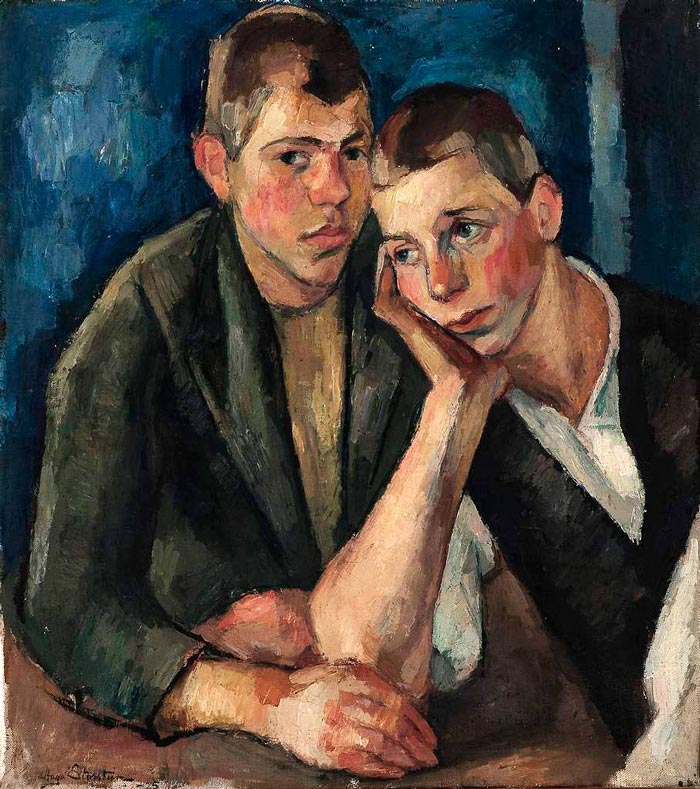 Deux garçons (Два мальчика), 1925