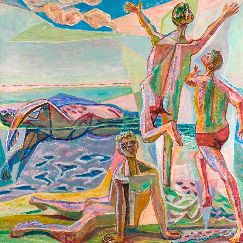 Badende gutter (Купающиеся мальчики), 1954-1968