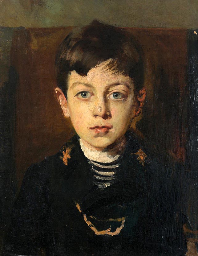 Ritratto di Enrico Petiti adolescente (Портрет Энрико Петити в подростковом возрасте), c.1890