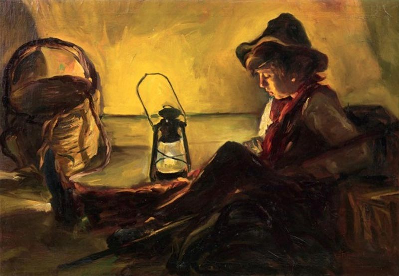 Bambino in interno (Мальчик в помещении), 1935