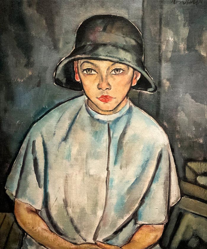 Boy with Hat (Мальчик в шляпе), 1916