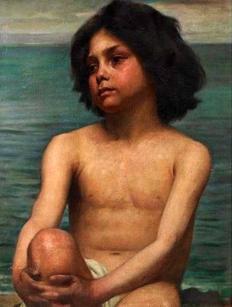 Young boy by the sea (Мальчик у моря), 1911