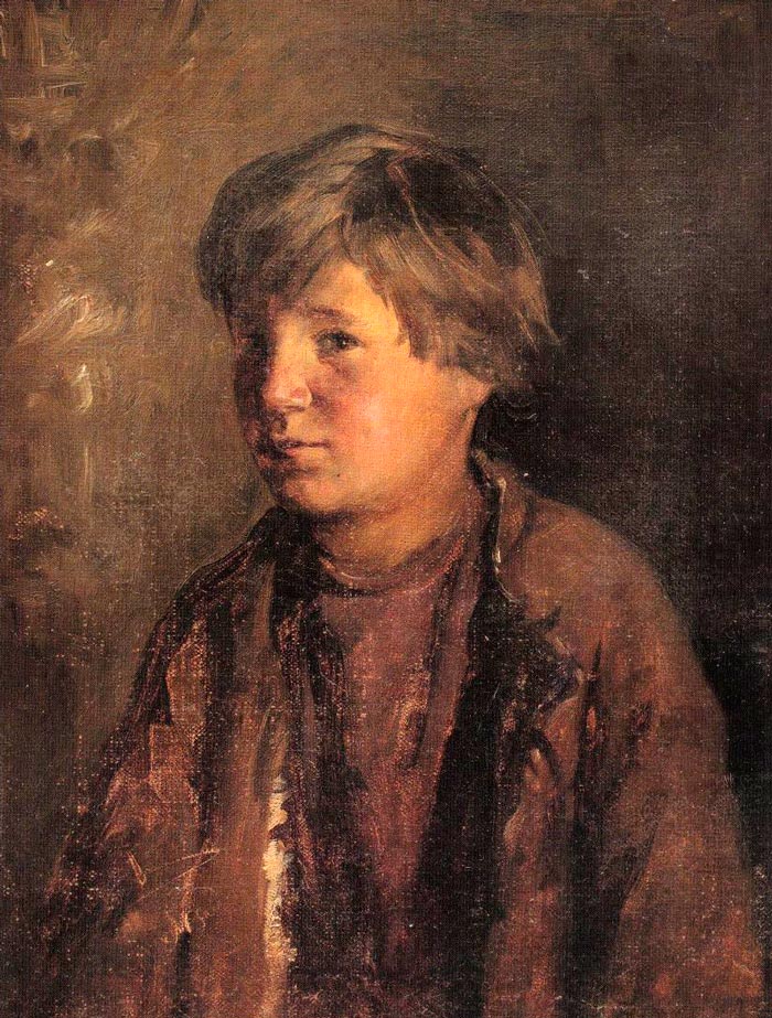 Портрет мальчика (Portrait of a boy), 1880-е