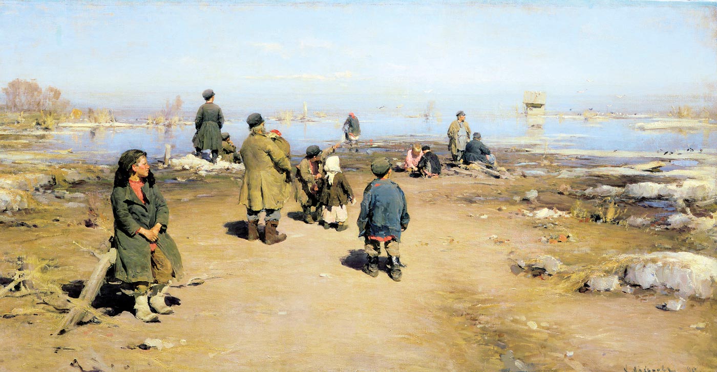 Лёд прошёл (The ice has passed), 1895