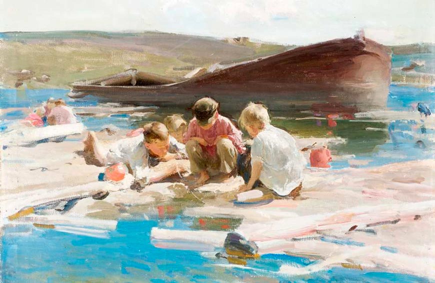 Мальчишки на реке (Boys on the river), 1898