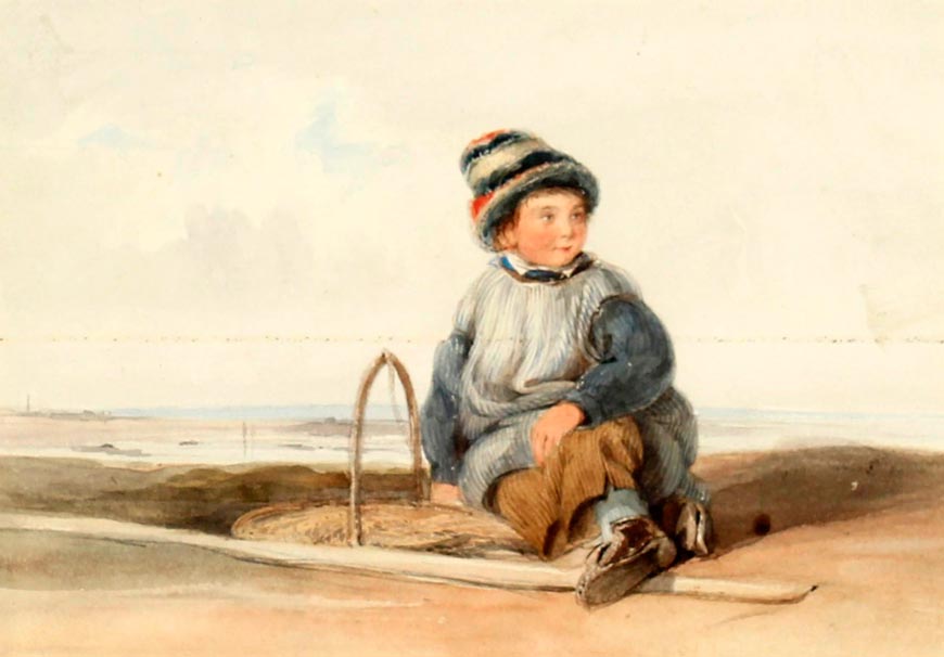 A young fisherboy (Мальчик-рыбак)