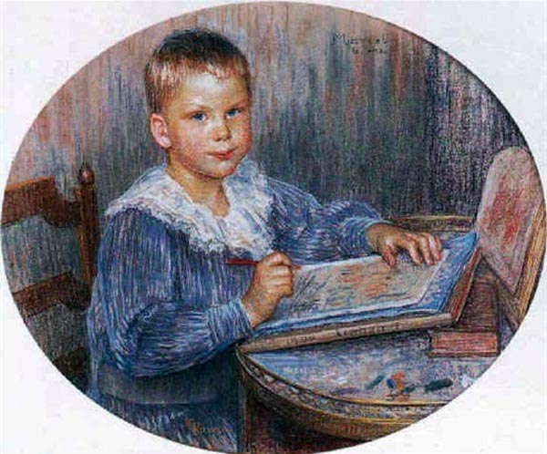 Portrait de Marcel, Six ans (Портрет Марселя в 6 лет), 1901