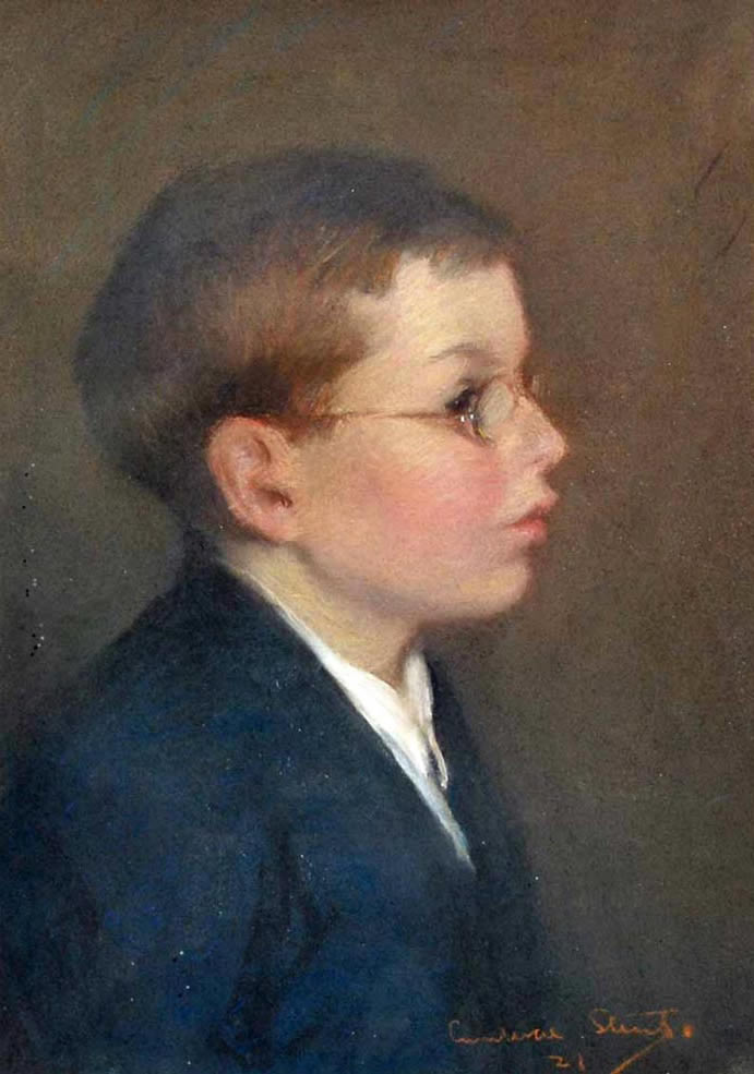 Portrait of a boy (Портрет мальчика), 1921