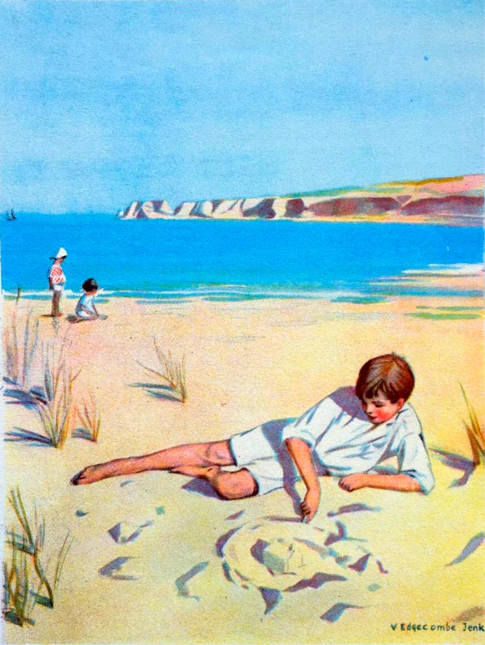 Pictures in the sand (Картины в песке)