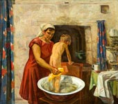 Bathing / memory of mother