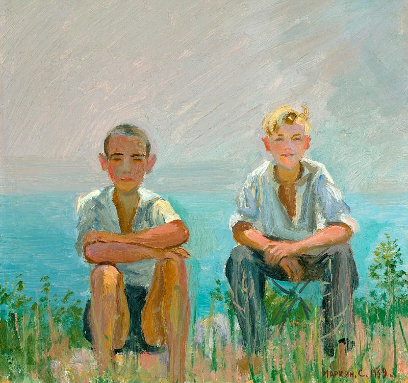 Мальчики у моря (Boys by the sea), 1939